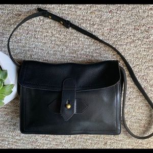 MADEWELL sketchbook pebbled leather crossbody